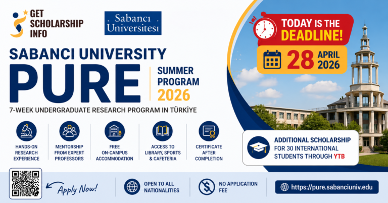 Sabancı University summer program 2026