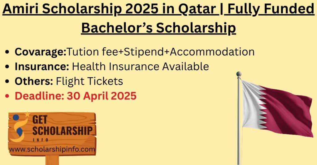 Amiri Scholarship 2026 in Qatar | Fully Funded Bachelor’s Scholarship