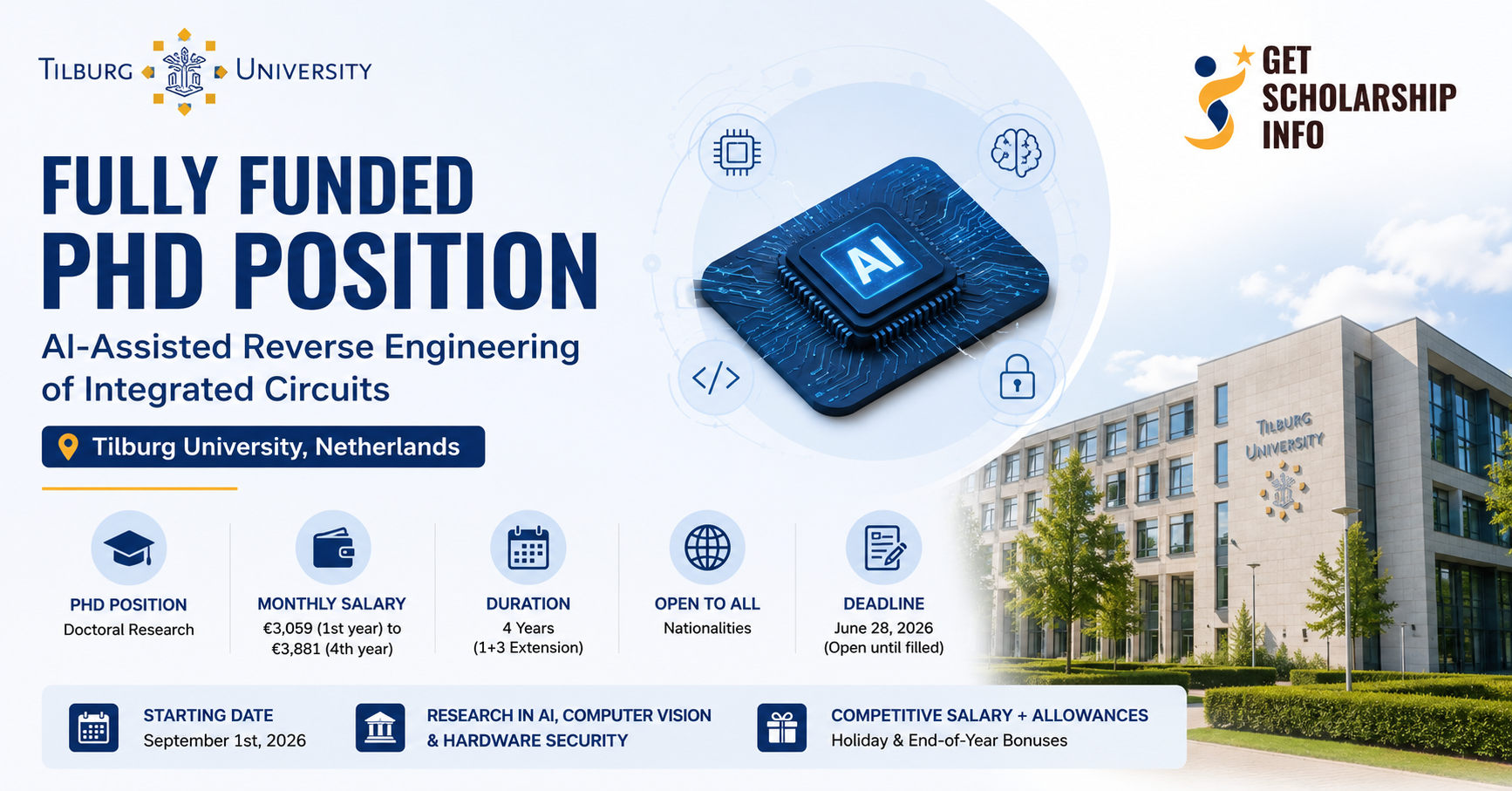 PhD position at Tilburg University