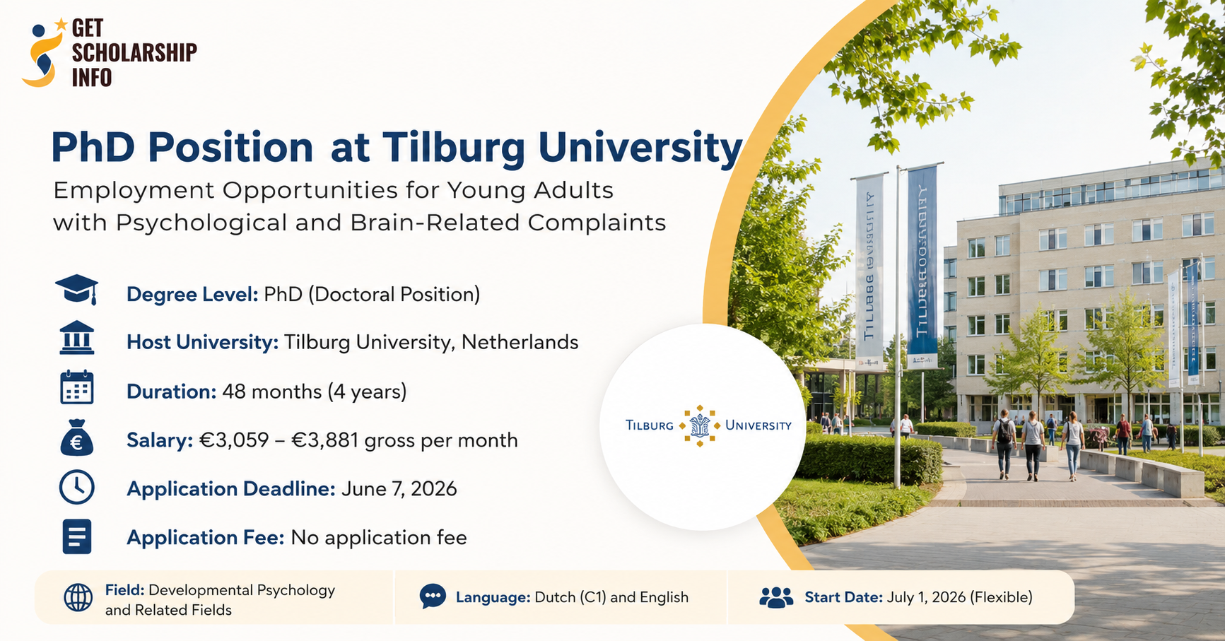 PhD position at Tilburg University