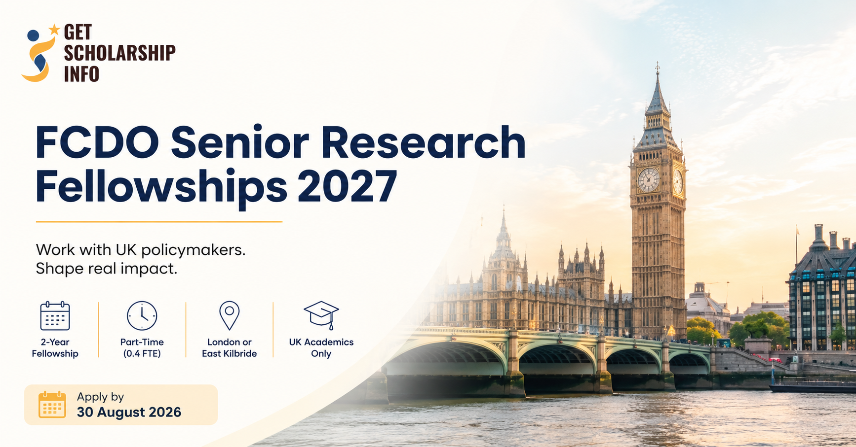 FCDO fellowship 2027