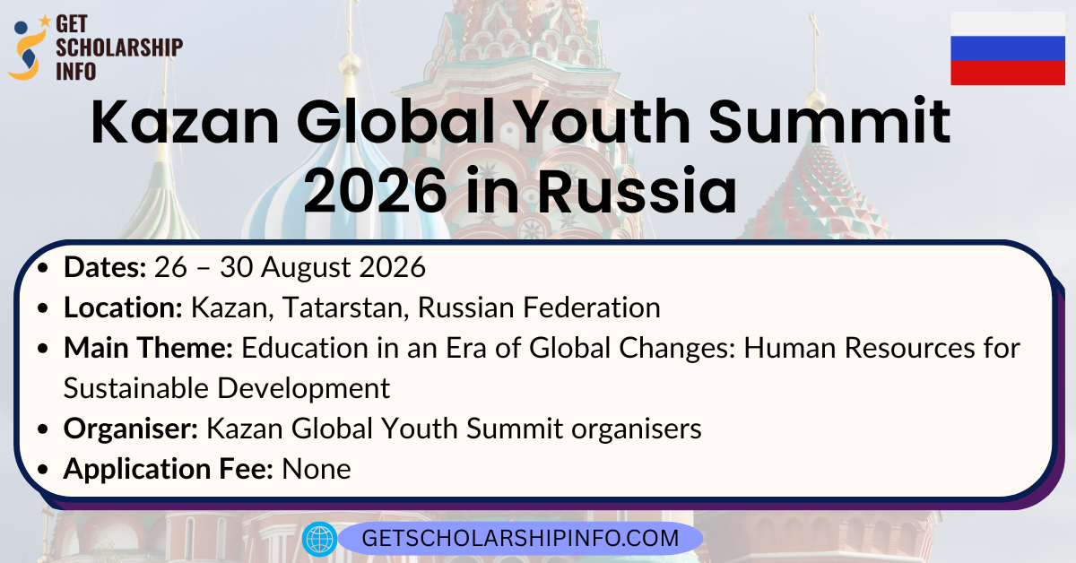 Kazan Global Youth Summit 2026 in Russia