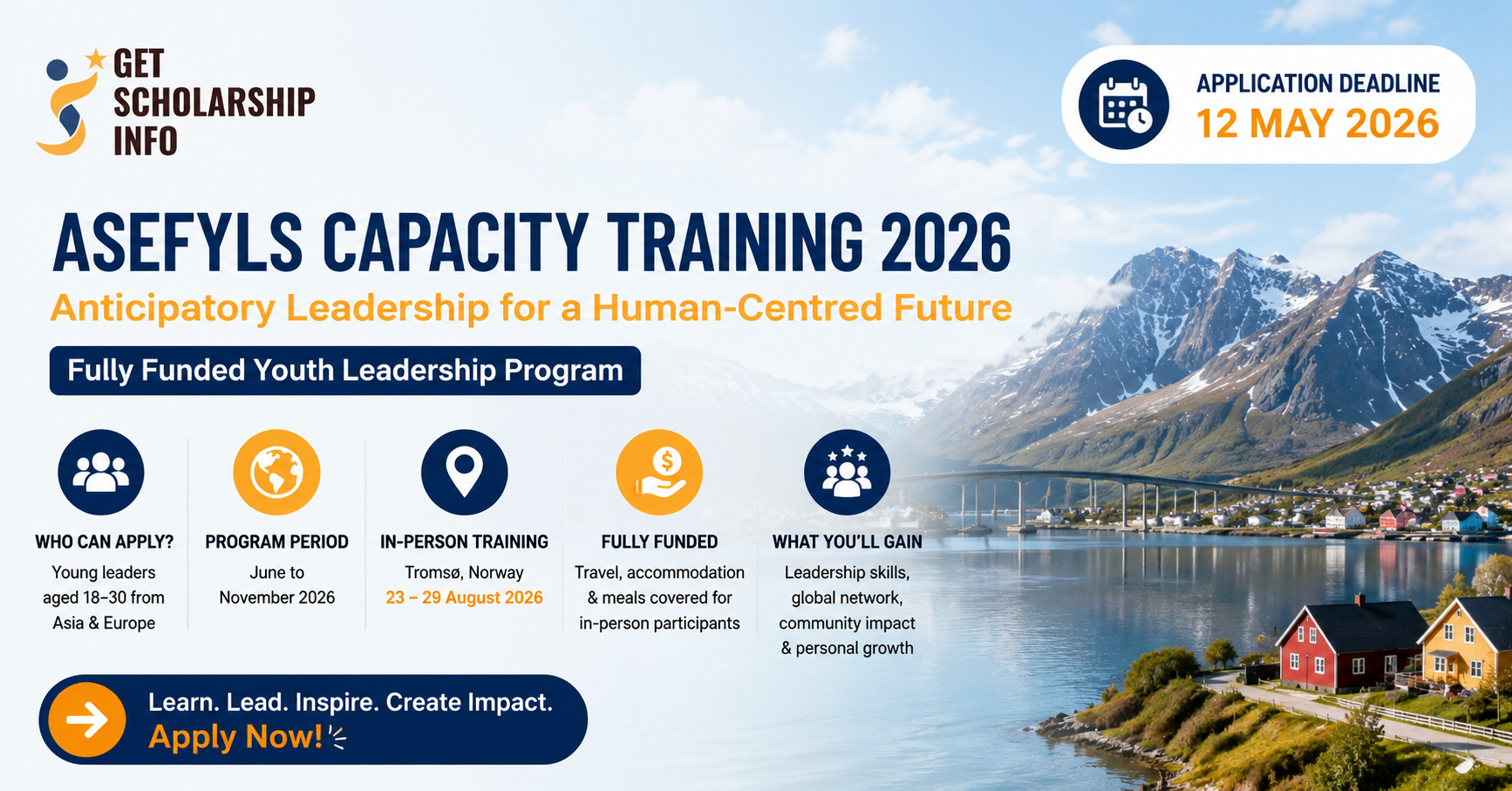 Scholarship program in scenic Norway