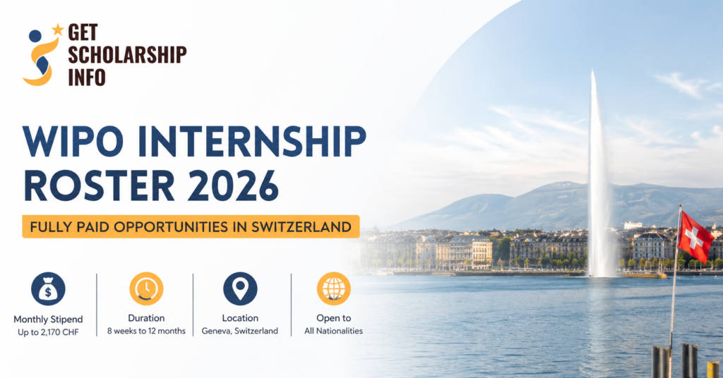 WIPO internship Switzerland-2026