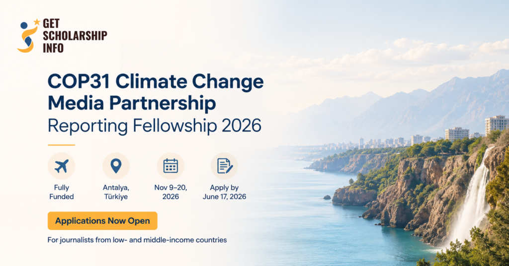 COP31 Media Fellowship