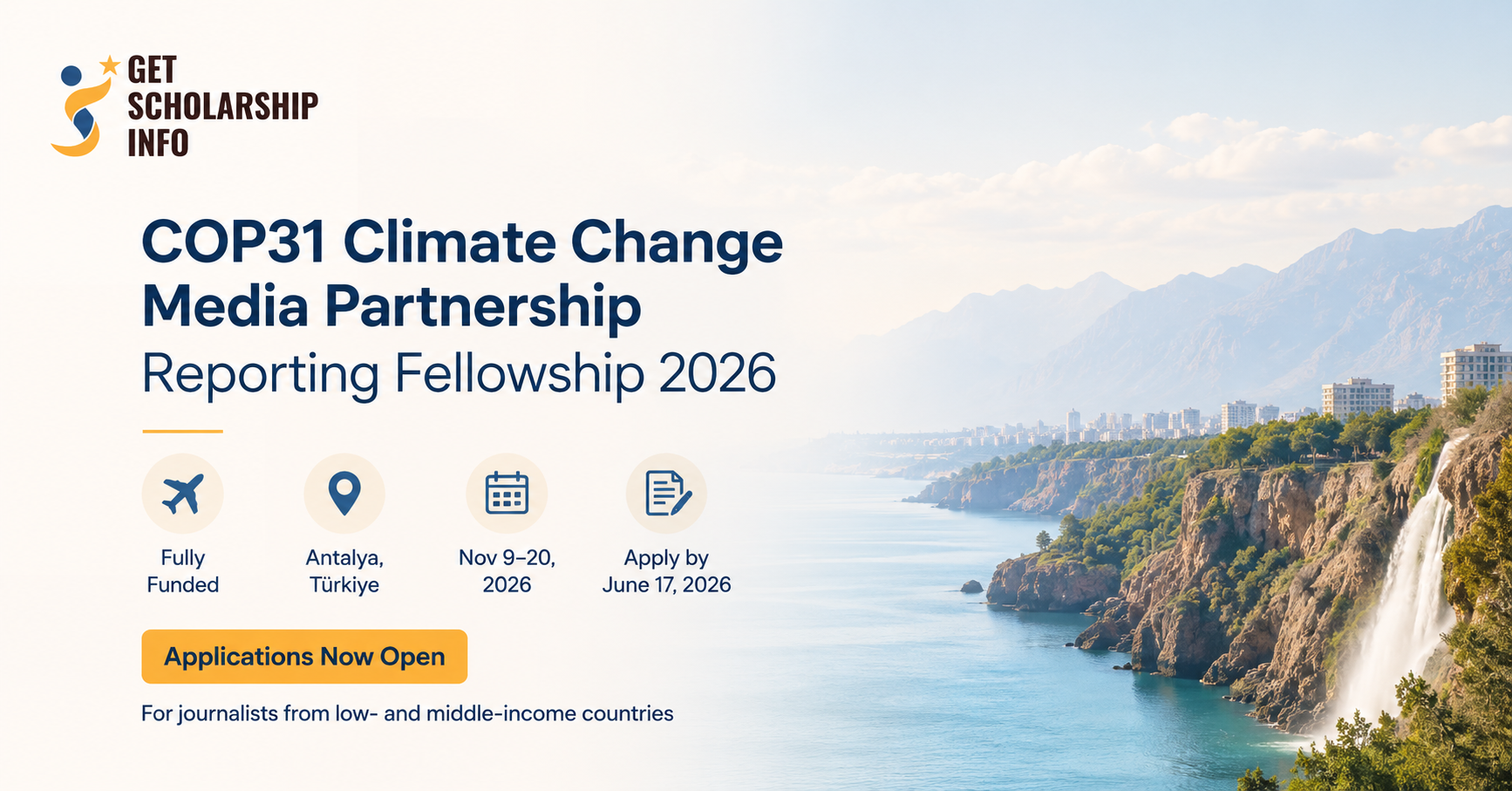 COP31 Media Fellowship