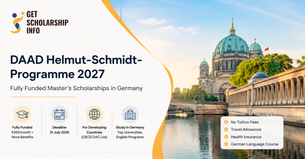 DAAD scholarship programme 2027